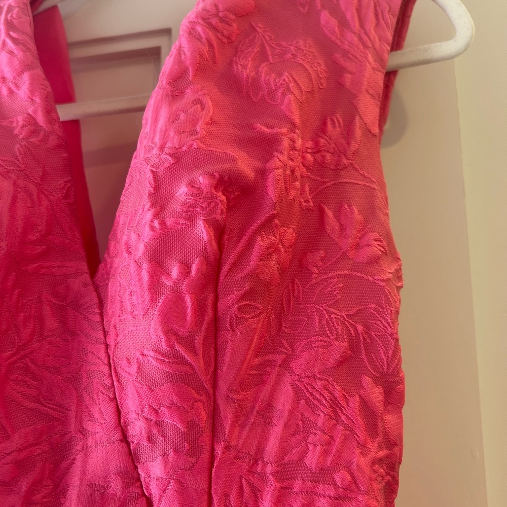 Monique Lhuillier Jacquard Gown🩷 - Picture 7 of 17